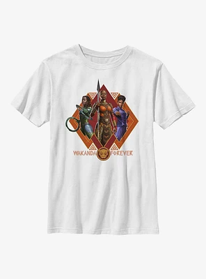Marvel Black Panther: Wakanda Forever Trio Youth T-Shirt
