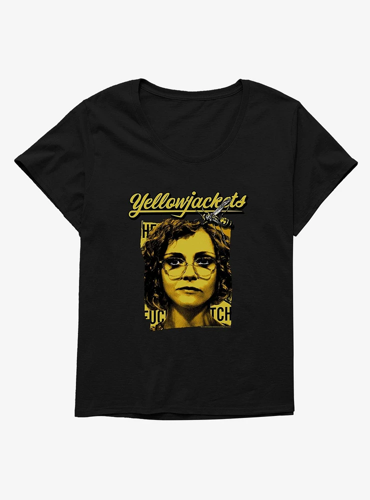 Yellowjackets Close Up Misty Girls T-Shirt Plus