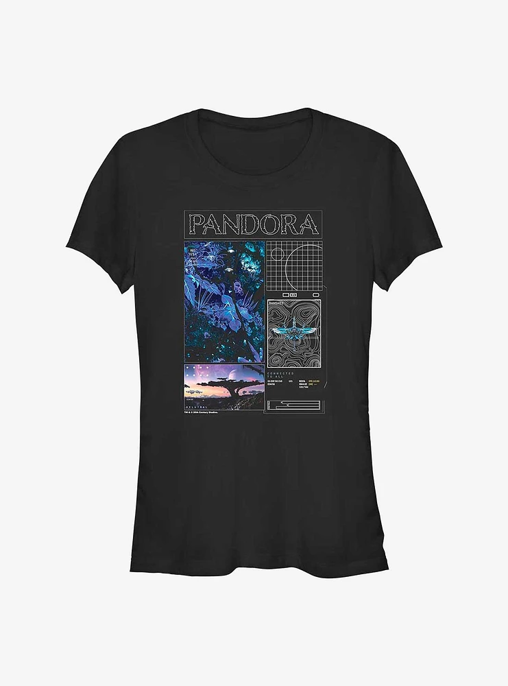 Avatar Pandora Schematic Girls T-Shirt