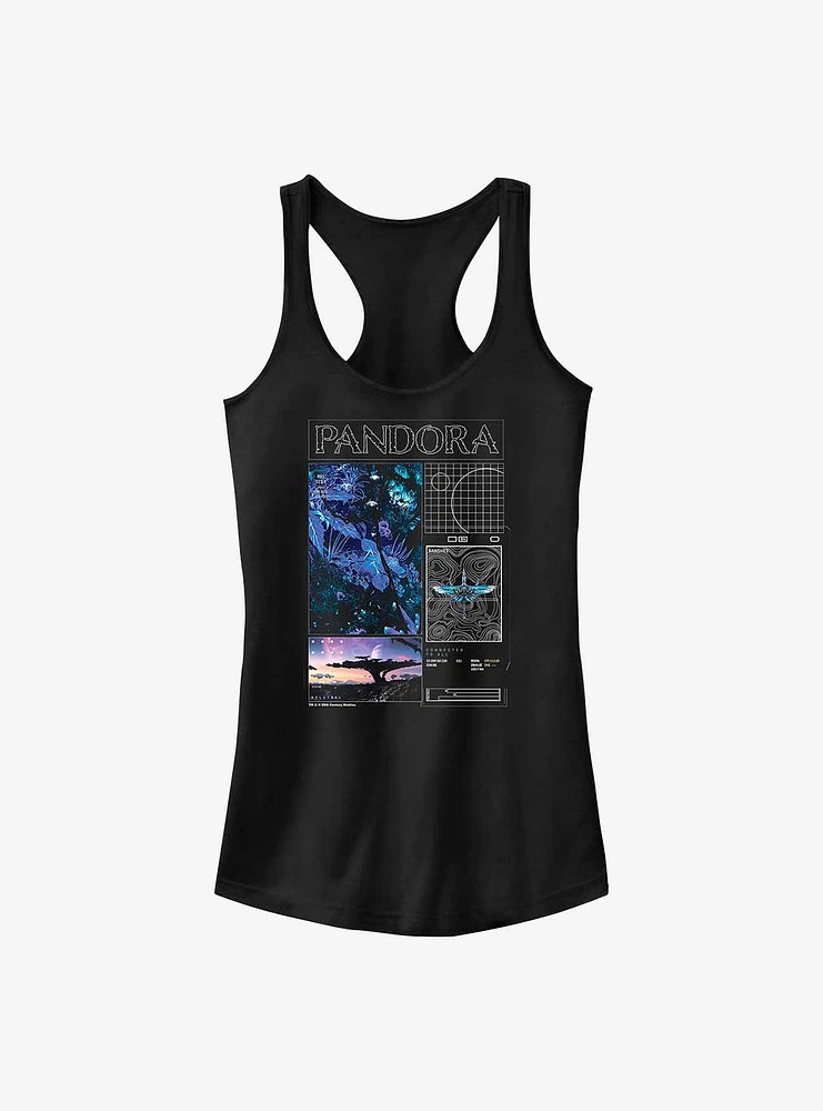 Avatar Pandora Schematic Girls Tank