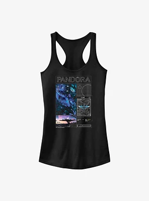 Avatar Pandora Schematic Girls Tank