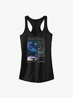 Avatar Pandora Schematic Girls Tank