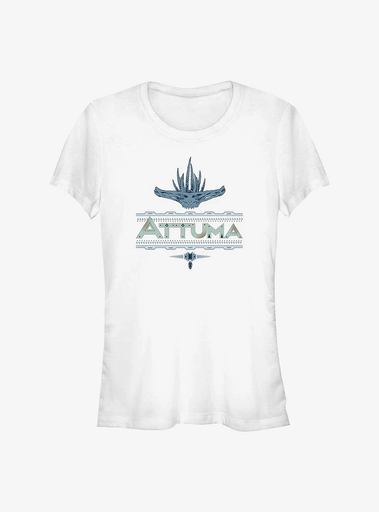 Marvel Black Panther: Wakanda Forever Attuma Logo Girls T-Shirt