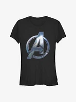 Marvel Black Panther: Wakanda Forever Avengers Symbol Girls T-Shirt