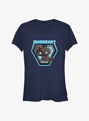 Marvel Black Panther: Wakanda Forever Ironheart Badge Girls T-Shirt
