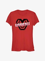 Marvel Black Panther: Wakanda Forever Ironheart Emblem Girls T-Shirt