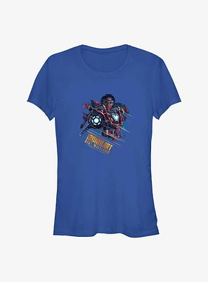 Marvel Black Panther: Wakanda Forever Ironheart Laser On Girls T-Shirt