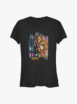 Marvel Black Panther: Wakanda Forever Ironheart Riri Williams Portrait Girls T-Shirt