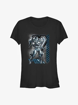 Marvel Black Panther: Wakanda Forever Ironheart Hero Pose Girls T-Shirt
