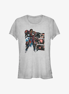Marvel Black Panther: Wakanda Forever Ironheart Suit Detail Girls T-Shirt