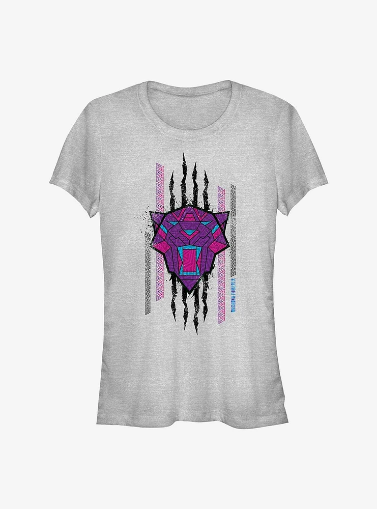Marvel Black Panther: Wakanda Forever Panther Scratch Girls T-Shirt