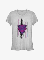 Marvel Black Panther: Wakanda Forever Panther Scratch Girls T-Shirt