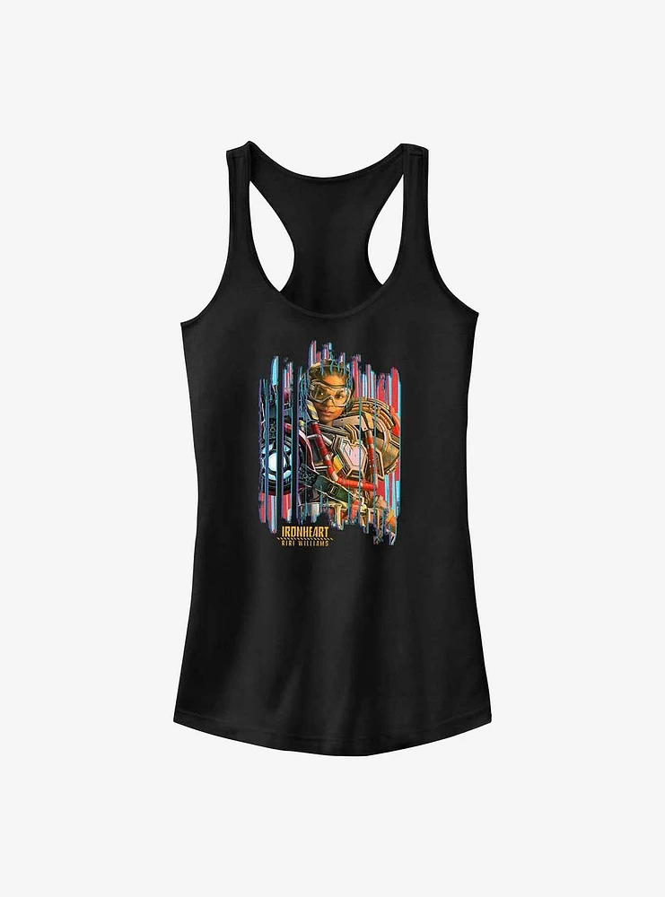 Marvel Black Panther: Wakanda Forever Ironheart Riri Williams Portrait Girls Tank