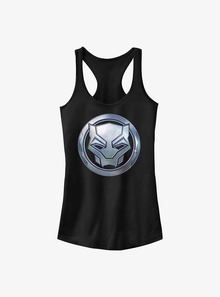 Marvel Black Panther: Wakanda Forever Metal Warrior Sigil Girls Tank