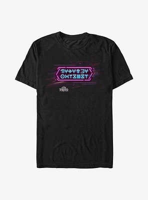 Marvel Black Panther: Wakanda Forever Neon Wakandan Text T-Shirt