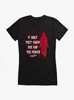 Carrie 1976 If Only They Knew Girls T-Shirt