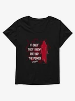 Carrie 1976 If Only They Knew Girls T-Shirt Plus