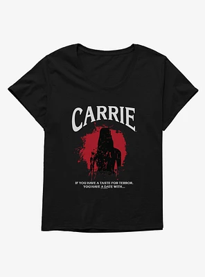 Carrie 1976 Silhouette Splatter Girls T-Shirt Plus