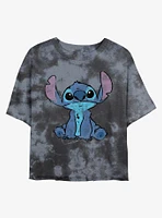 Disney Lilo & Stitch Simply Tie-Dye Womens Crop T-Shirt