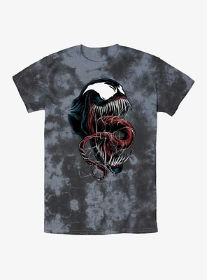 Marvel Venom Slimy Tongue Tie-Dye T-Shirt