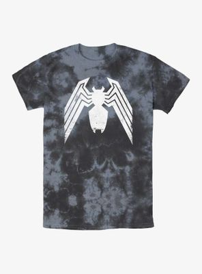 Marvel Venom Spider Logo Tie-Dye T-Shirt