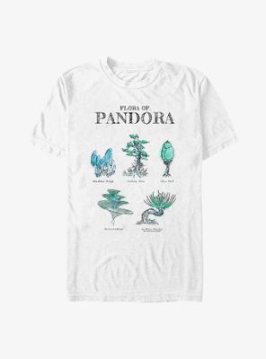 Avatar Pandora Flora Sketches T-Shirt