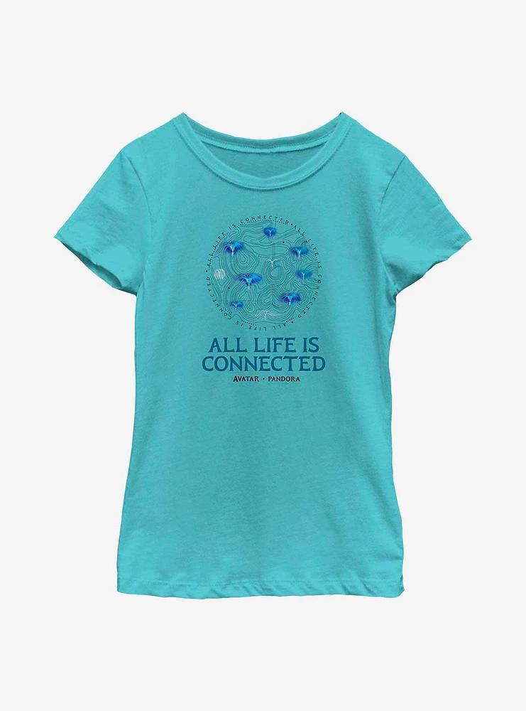 Avatar Connected Life Youth Girls T-Shirt