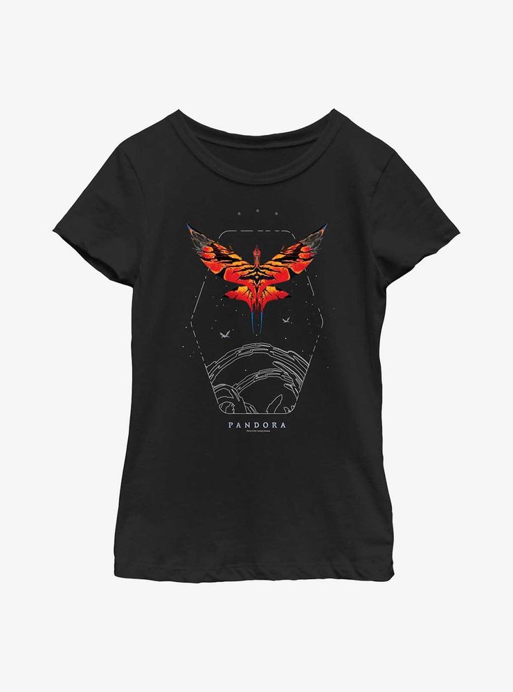 Avatar Leonopteryx Biolum Badge Youth Girls T-Shirt