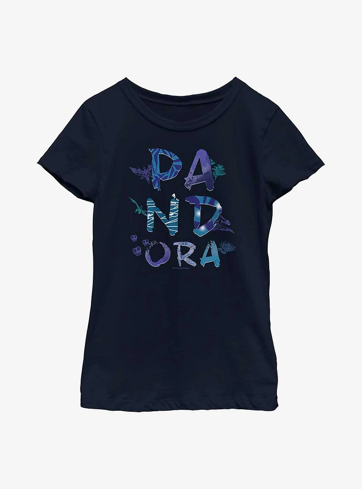 Avatar Pandora Flora And Fauna Youth Girls T-Shirt