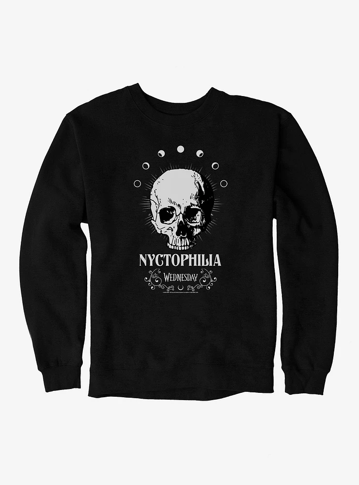 Wednesday Nyctophilia Sweatshirt