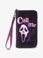 Scream Ghost Face Call Me Tech Wallet