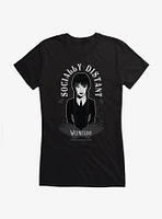 Wednesday Socially Distant Girls T-Shirt