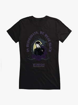Wednesday On Wednesday's, We Wear Black Girls T-Shirt