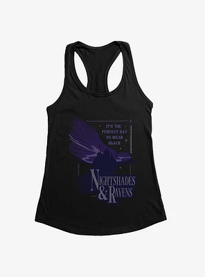 Wednesday Nightshades & Ravens Girls Tank