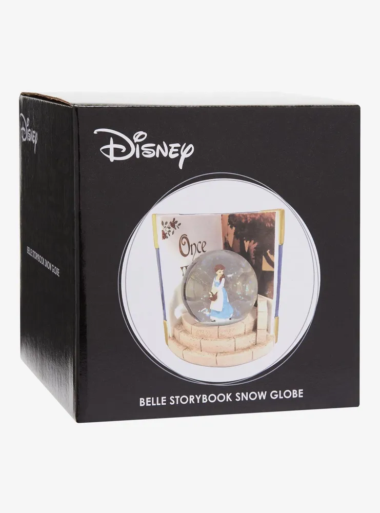 Disney Beauty and The Beast Belle Storybook Snow Globe