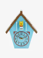 Disney Winnie the Pooh Figural Pooh Bear House Table Clock
