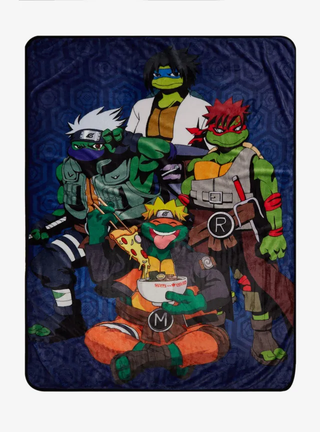 Teenage Mutant Ninja Turtles x Naruto Group Shot Youth T-Shirt - BoxLunch  Exclusive