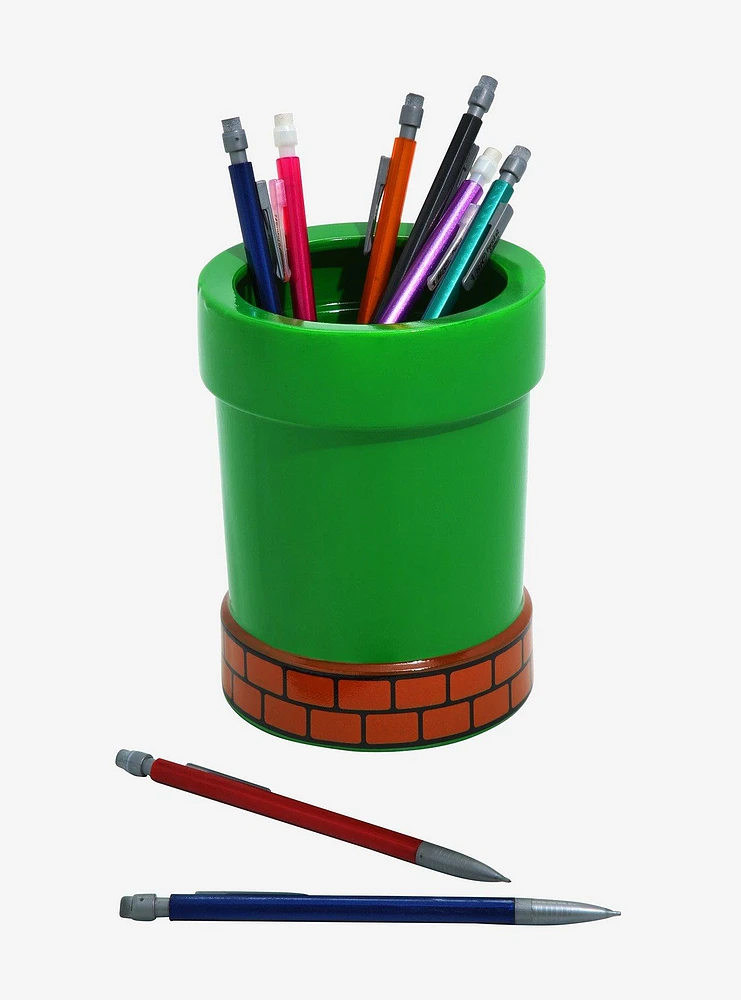 Nintendo Super Mario Bros. Warp Pipe Pen & Plant Pot