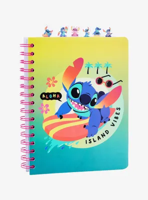 Disney Lilo & Stitch Island Vibes Figural Tab Journal - BoxLunch Exclusive