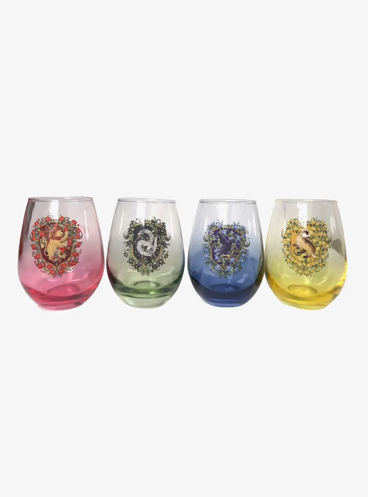Harry Potter Hogwarts Houses Ombre Glass Set
