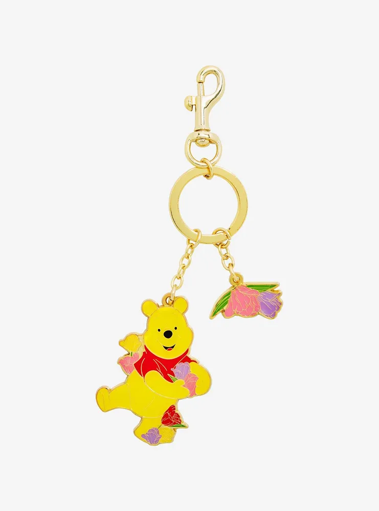 Loungefly Disney Winnie the Pooh Tulip Multi-Charm Keychain - BoxLunch Exclusive