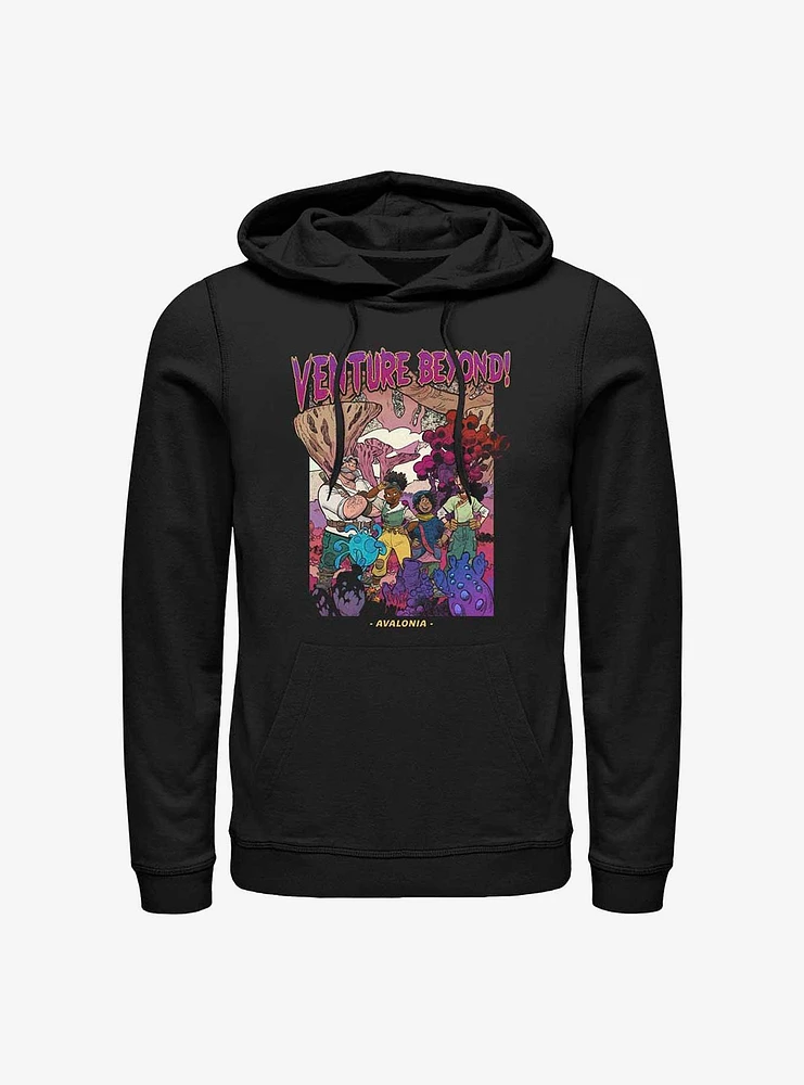 Disney Strange World Venture Beyond Poster Hoodie