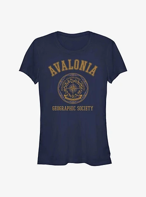 Disney Strange World Avalonia Geographic Society Girls T-Shirt