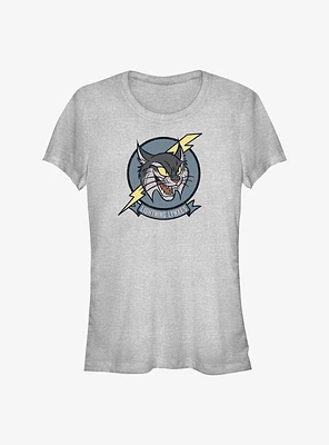 Disney Strange World Lightning Lynxes Badge Girls T-Shirt