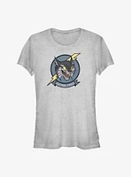 Disney Strange World Lightning Lynxes Badge Girls T-Shirt