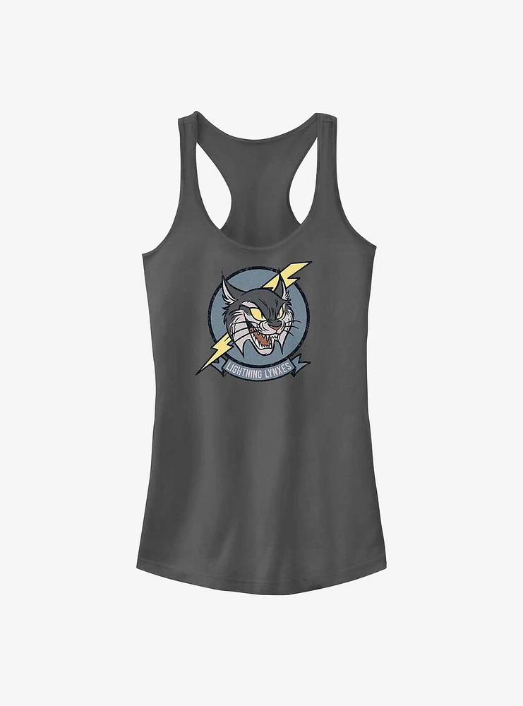 Disney Strange World Lightning Lynxes Badge Girls Tank