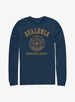 Disney Strange World Avalonia Geographic Society Long-Sleeve T-Shirt