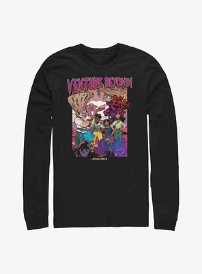 Disney Strange World Venture Beyond Poster Long-Sleeve T-Shirt