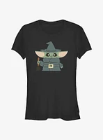 Star Wars The Mandalorian Witch Child Girls T-Shirt