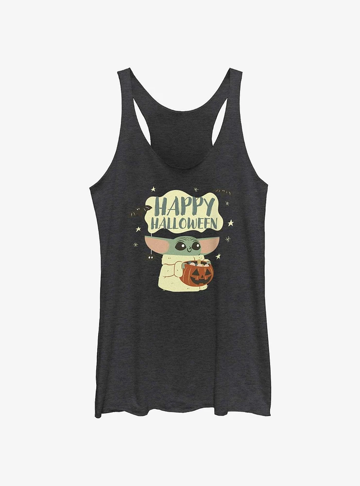 Star Wars The Mandalorian Grogu Halloween Girls Tank